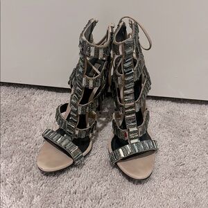 Schutz Strappy Sandals